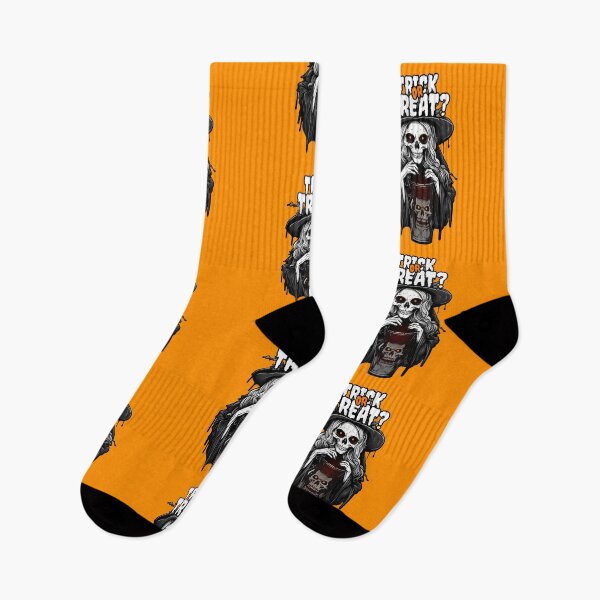 Item preview, Halloween Trick or treat death invert colors designed and sold by AngelinaBezm.