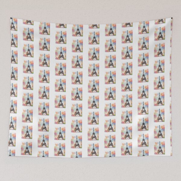 Item preview, Eiffel Tower Paris - France watercolor designed and sold by desinganddecor.