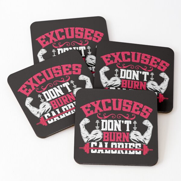 Item preview, EXCUSES DON'T BURN CALORIES designed and sold by marfanna.