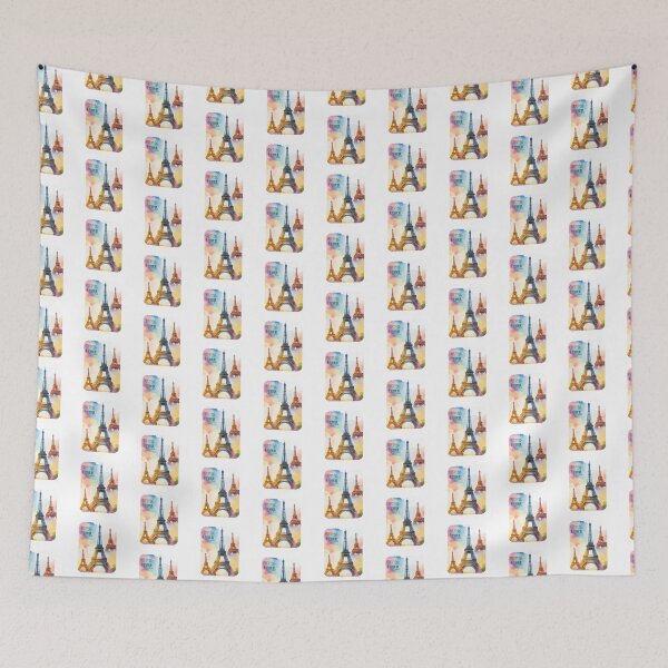 Item preview, Eiffel Tower Paris - France watercolor designed and sold by desinganddecor.