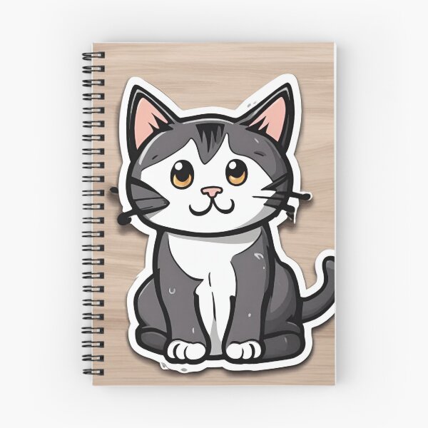 Item preview, cat  sticker  designed and sold by pig2u.