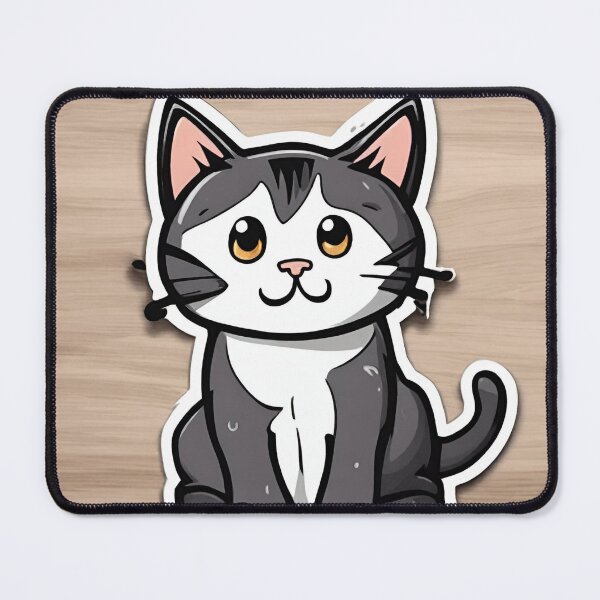 Item preview, cat  sticker  designed and sold by pig2u.