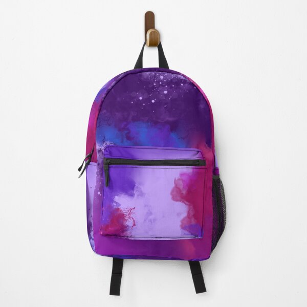 Artikelvorschau, Abstrakte lila rot-violette blaue moderne Kunst durch Joey Santiago Fine Art entworfen und verkauft von Joey Santiago.
