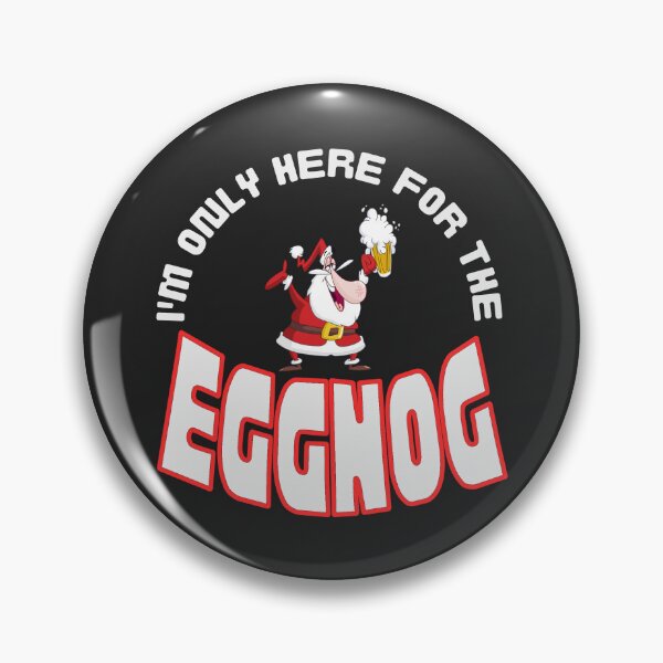 Item preview, Christmas gift ideas, I´m only here for the EGGNOG. White Text. designed and sold by LindaLG.