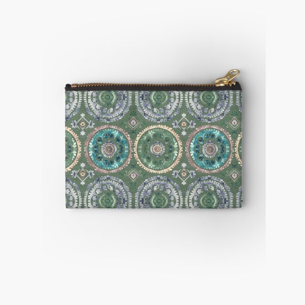 Item preview, Medallion boho green designed and sold by Alessandro Remo Mazzoni Remotextiles.