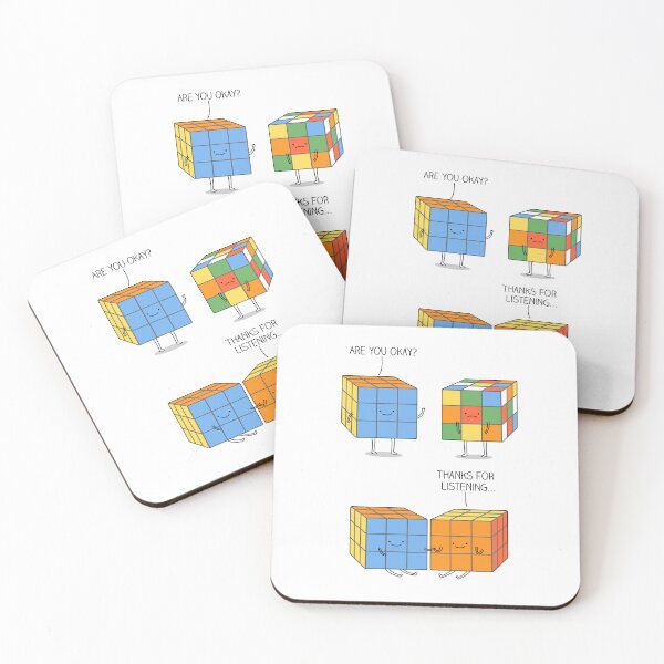 Item preview, Cube friends designed and sold by Milkyprint.