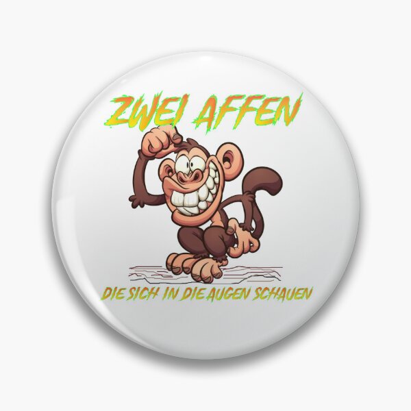 Item preview, Two monkeys looking into each other's eyes designed and sold by Sanooshop.