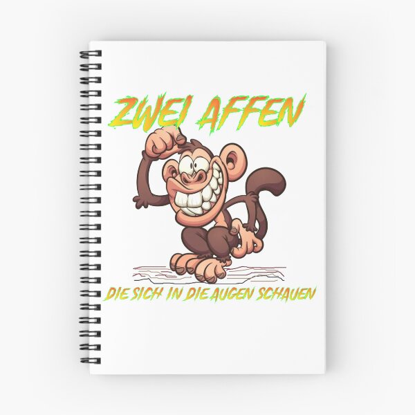 Item preview, Two monkeys looking into each other's eyes designed and sold by Sanooshop.