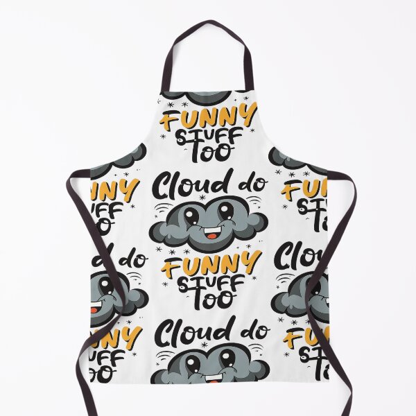 Item preview, CLOUD DO FUNNY STUFF - GREY CLOUD SMILE TOO designed and sold by BRIAN  PIERRE-ALEXANDER.