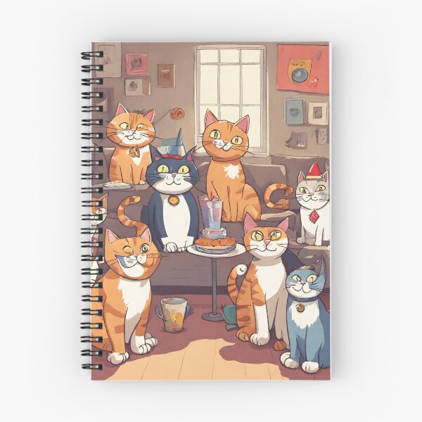 Item preview, cats party designed and sold by pig2u.