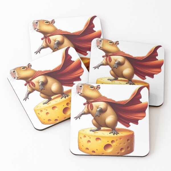 Item preview, Captain Cheesewhisker! designed and sold by StickerNestHQ.