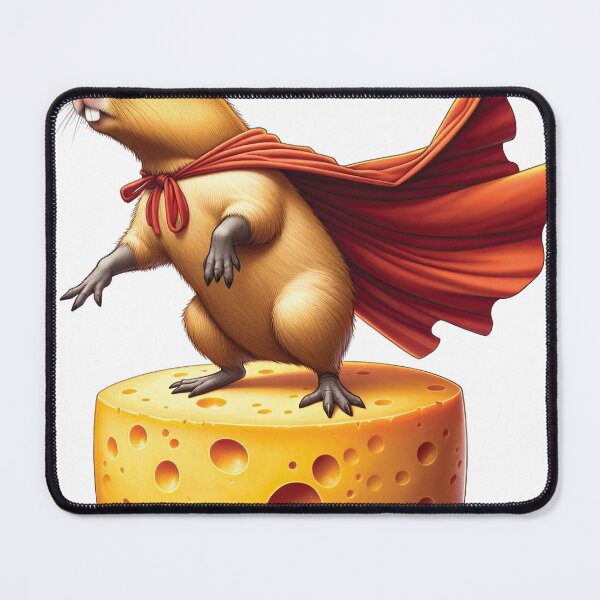 Item preview, Captain Cheesewhisker! designed and sold by StickerNestHQ.