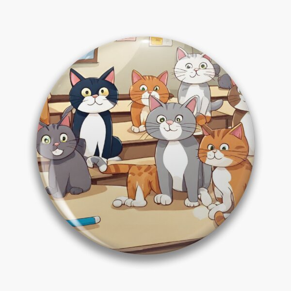 Item preview, cats in classroom designed and sold by pig2u.