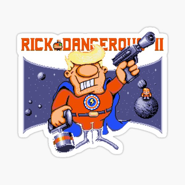 Artikel-Vorschau von Rick Dangerous 2, designt und verkauft von iloveamiga.