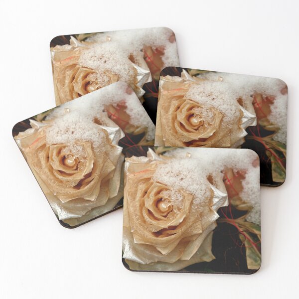 Item preview, Snow covered rose designed and sold by Calidris Fotografie Steffi & Ben Köppler.