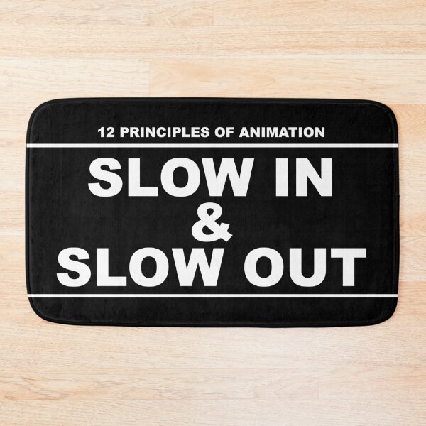 Item preview, 12 Principles of Animation: Slow In & Slow Out designed and sold by Charcoalart.