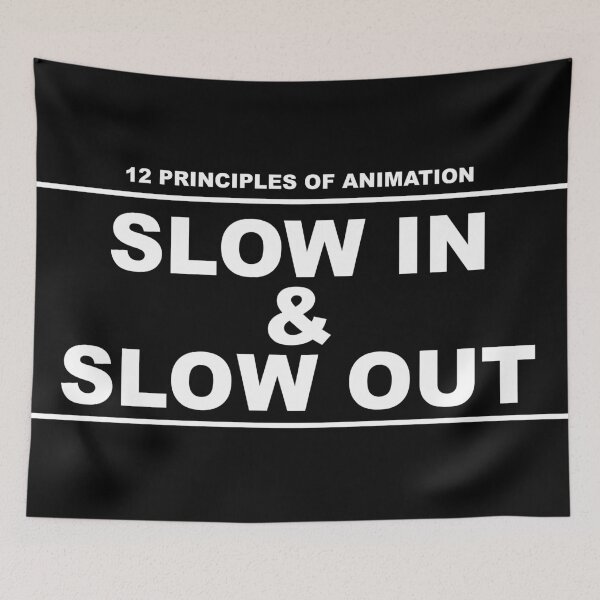 Item preview, 12 Principles of Animation: Slow In & Slow Out designed and sold by Charcoalart.