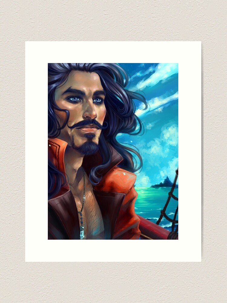 Captain Hook- Adventure Art Print for Sale by FaerytaleWings