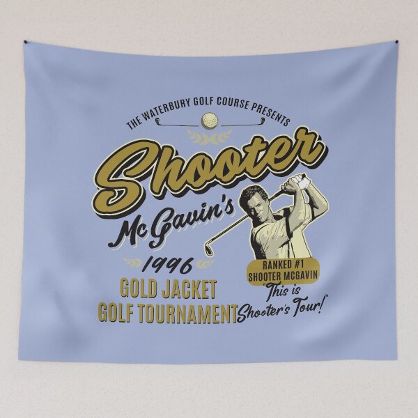 Item preview, Shooter McGavin Gold Jacket Golf Tournament Lts designed and sold by Alema Art.