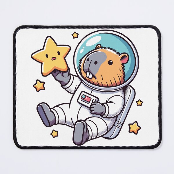 Item preview, Galactic Capy-Commander! designed and sold by StickerNestHQ.