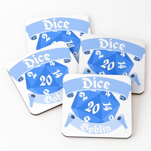 Item preview, Dice Goblin Blue designed and sold by NCalTrinketGal.