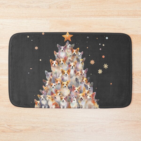 Item preview, corgie xmas designed and sold by tipitoes.