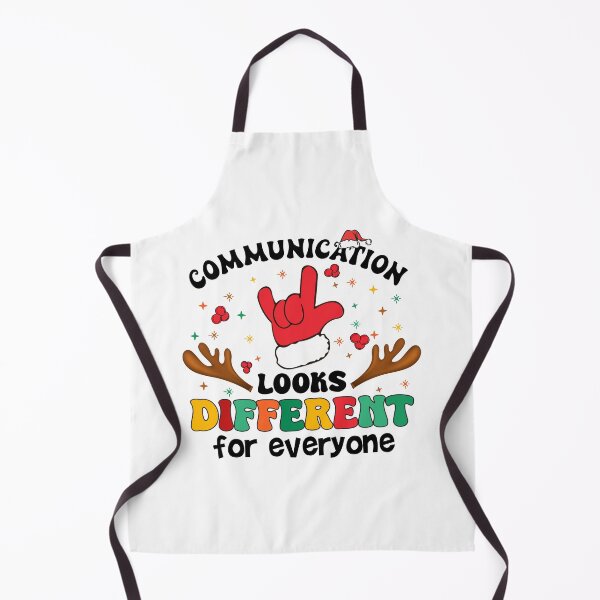 Item preview, Communication Looks Different For Everyone designed and sold by Stick-Artistry.