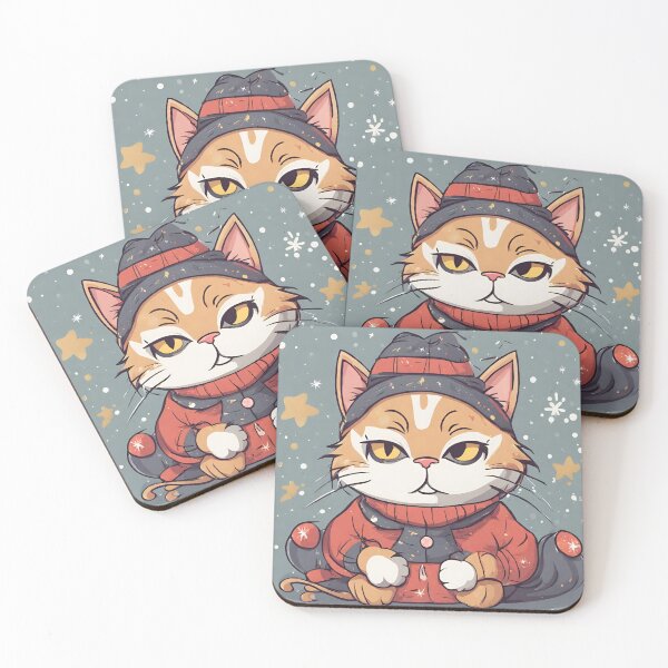 Item preview, cat cartoon designed and sold by pig2u.