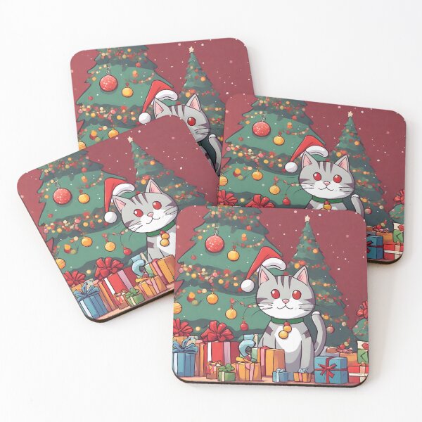 Item preview, cat in chrismas  designed and sold by pig2u.