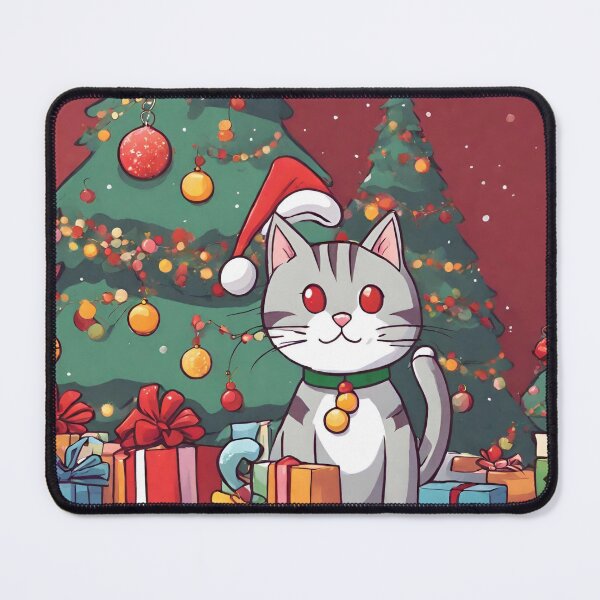 Item preview, cat in chrismas designed and sold by pig2u.