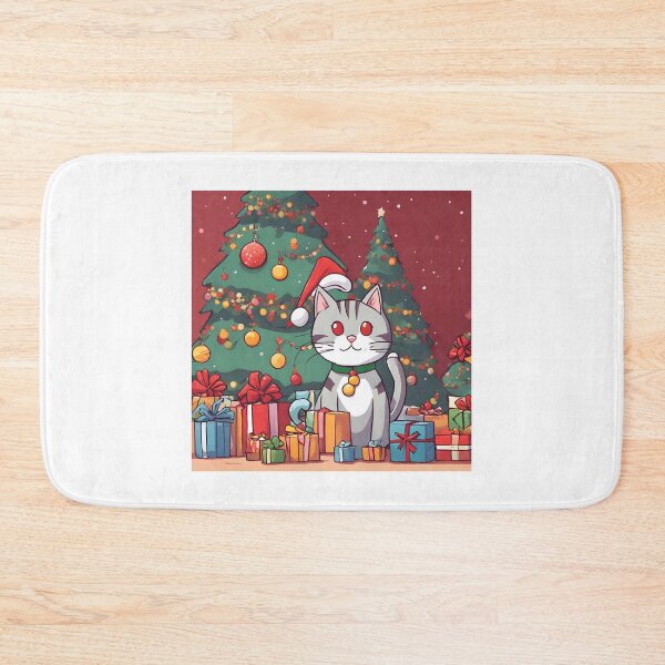 Item preview, cat in chrismas  designed and sold by pig2u.