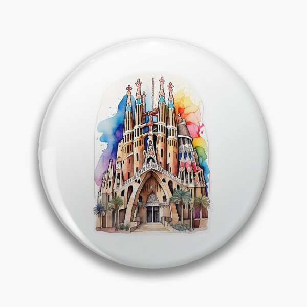 Item preview, Barcelona Spain Sagrada Familia - Autonio Gaudi designed and sold by desinganddecor.