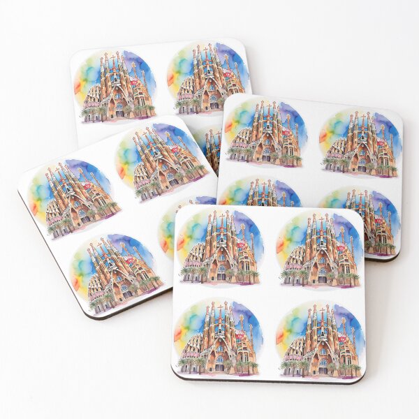 Item preview, Barcelona Spain Sagrada Familia - Autonio Gaudi designed and sold by desinganddecor.