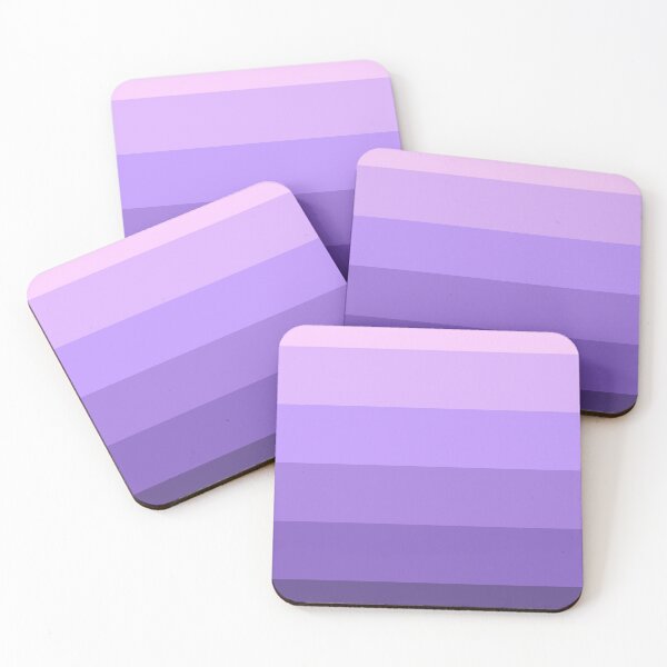 Item preview, Violet Shades Stripes Gradient Palette Pattern designed and sold by Jeallan Designs.