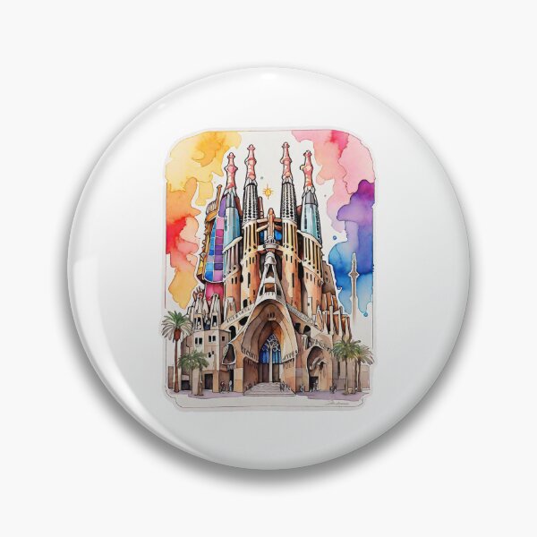 Item preview, Barcelona Spain Sagrada Familia - Autonio Gaudi designed and sold by desinganddecor.