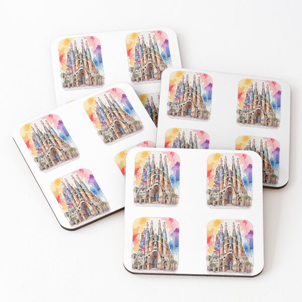 Item preview, Barcelona Spain Sagrada Familia - Autonio Gaudi designed and sold by desinganddecor.