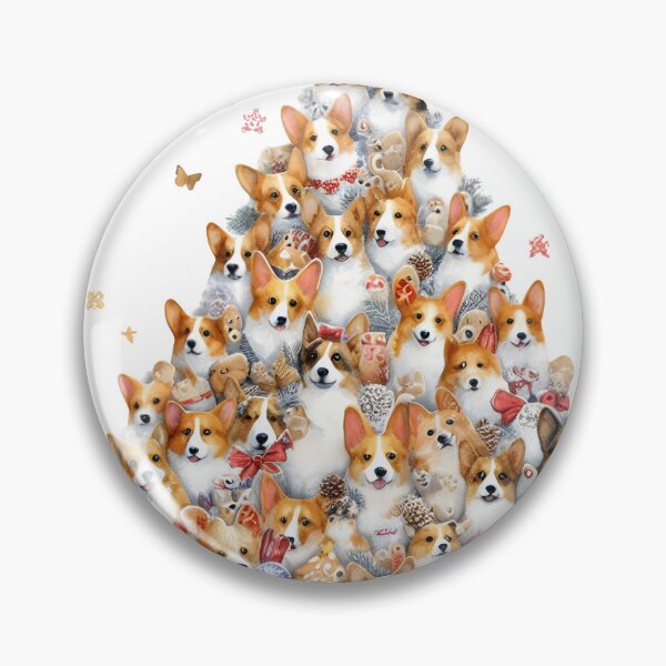 Item preview, Corgies tree designed and sold by tipitoes.