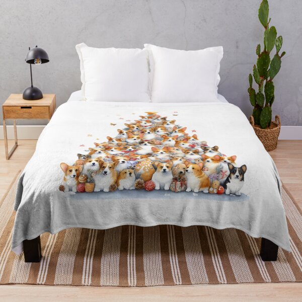Item preview, Corgies tree designed and sold by tipitoes.