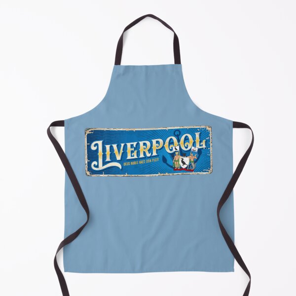 Item preview, LIVERPOOL City Flag Sticker T-Shirt 01 designed and sold by LocationInks.