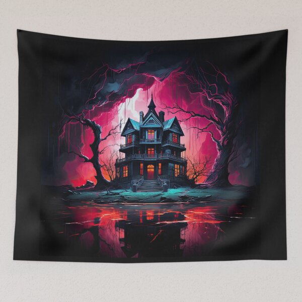 Item preview, Haunted House designed and sold by Pedra Panda.