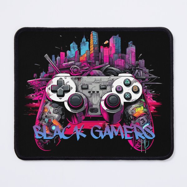 Item preview, Black Gamers Controller designed and sold by UrbanChillz.
