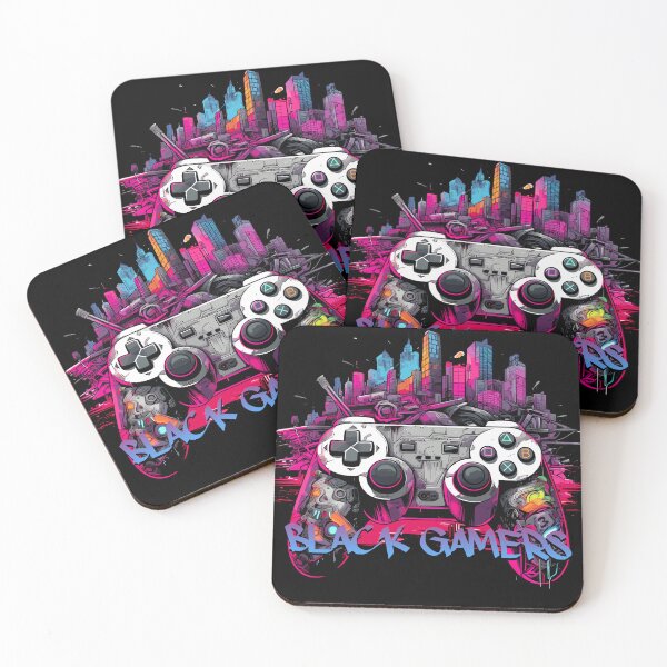 Item preview, Black Gamers Controller designed and sold by UrbanChillz.