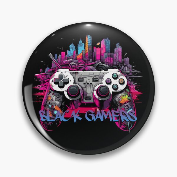 Item preview, Black Gamers Controller designed and sold by UrbanChillz.