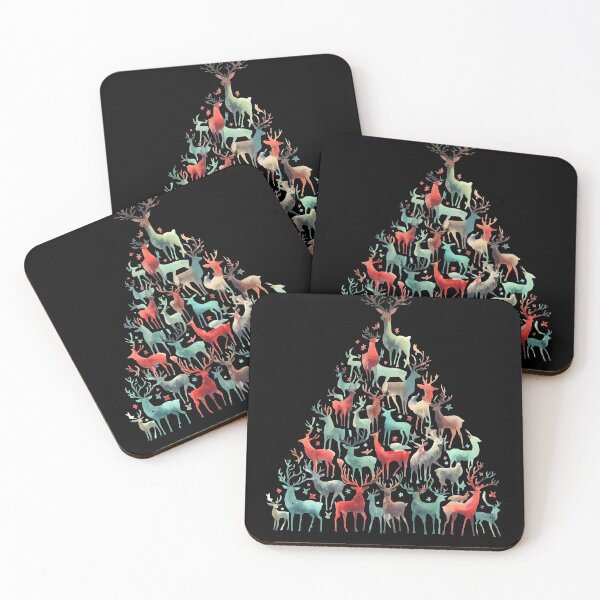 Item preview, raindeer christmas tree designed and sold by tipitoes.