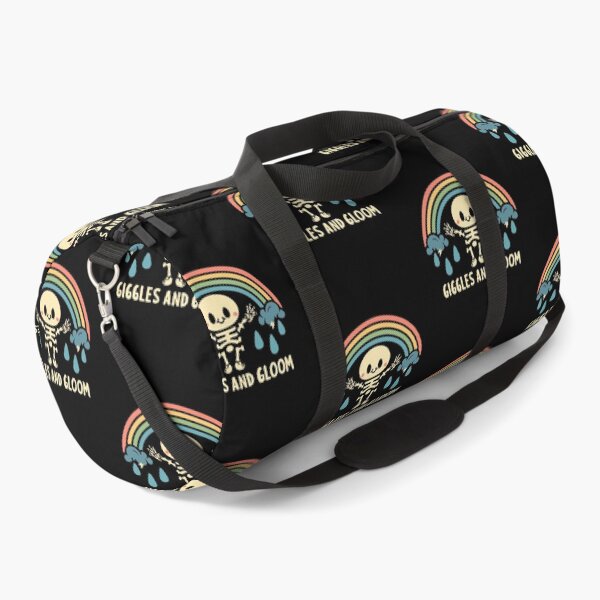 Item preview, Cute Cartoon Skeleton in Rainbow Clouds - Giggles and Gloom designed and sold by Shirtlify.