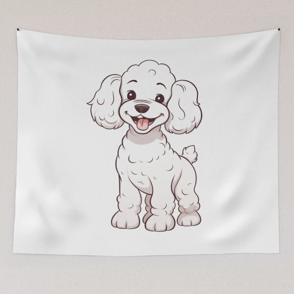 Item preview, Happy Poodle Lovely Poodle designed and sold by warayut.