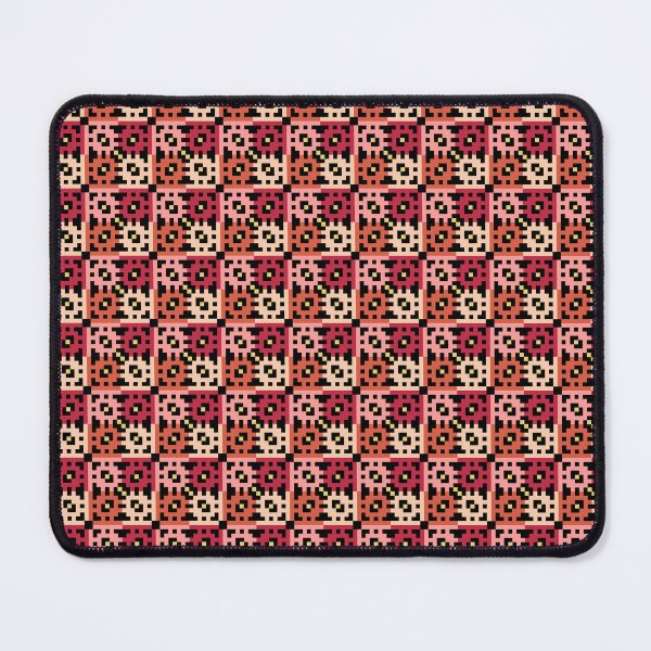 Item preview, Pixel red square pattern designed and sold by 16artypixels.