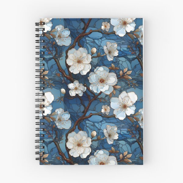 Aperçu de l'œuvre Mosaïque de fleurs de cerisier Aoi créée et vendue par Mindterest.