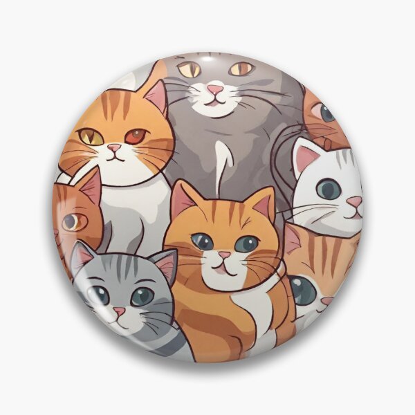 Item preview, cats  digital paper designed and sold by pig2u.