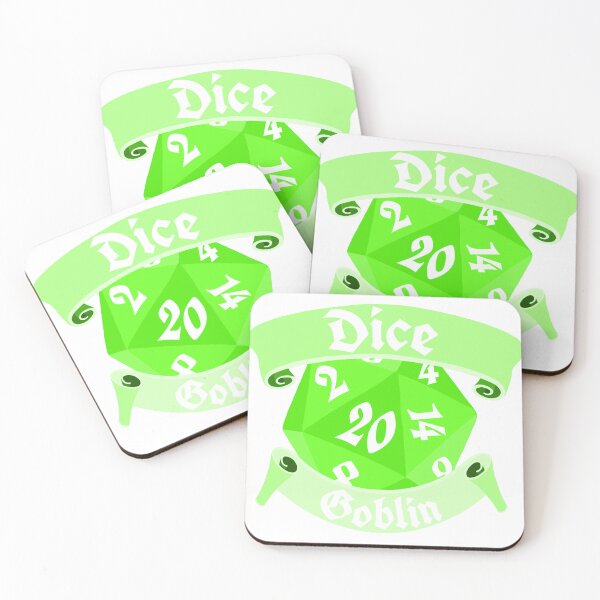 Item preview, Dice Goblin Green designed and sold by NCalTrinketGal.